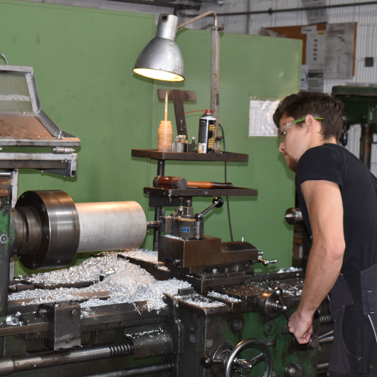 Industriemechaniker in Ausbildung