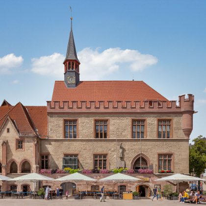 Rathaus in Göttingen mit Krempziegel K1 gedeckt