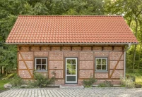 Modernes Bauernhaus mit Hohlfalzziegel Z5 »variwell«
